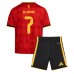 Belgia Kevin De Bruyne #7 Hjemmedraktsett Barn VM 2026 Korte ermer (+ Korte bukser)